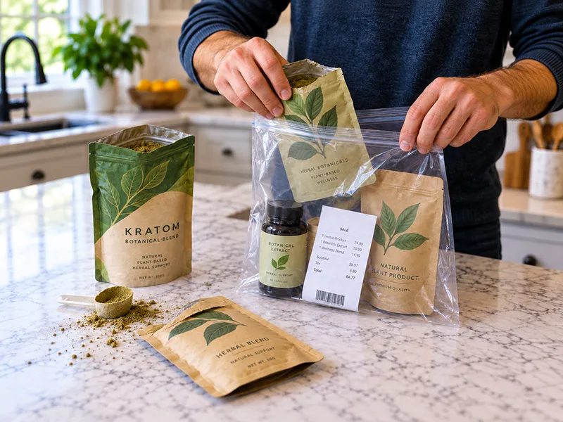 Kratom and 7-OH products preserved for identification after a serious Oklahoma injury
